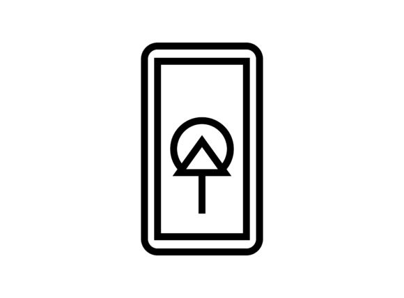 Application: A Beautifully Designed Graphic Icon for Branding and Marketing