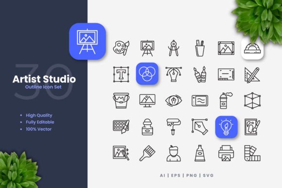 Artist Studio Icons Review for Embroidery Projects