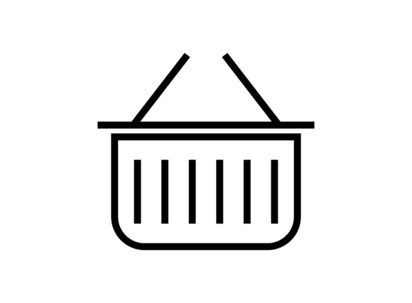 Basket – A Beautiful Graphic Icon for Modern Branding