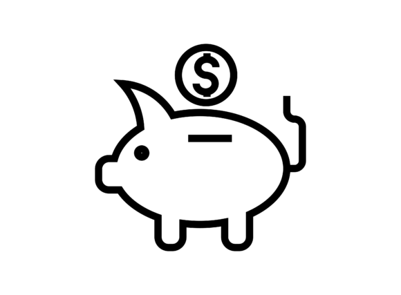 Money Back Icon for Website and Editorial Design
