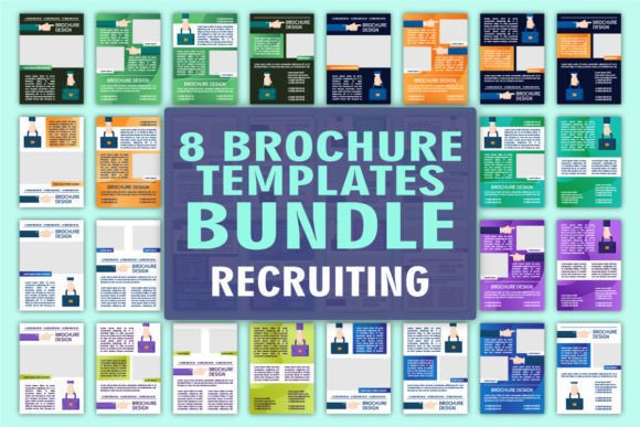 New Employees Brochure Template Bundle for Graphic Templates