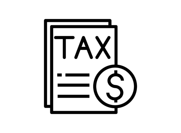 Tax Graphics for Icons and Business Design